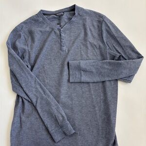 Long Sleeve Henley all in motion men’s large